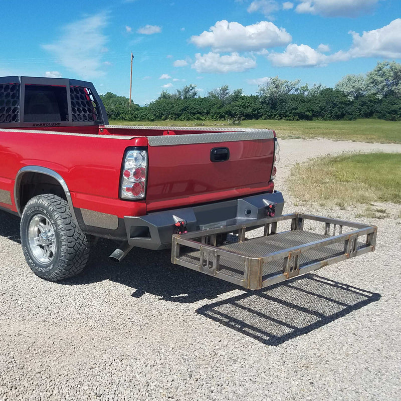 Heavy Duty DIY Hitch Cargo Carrier – MOVE Bumpers