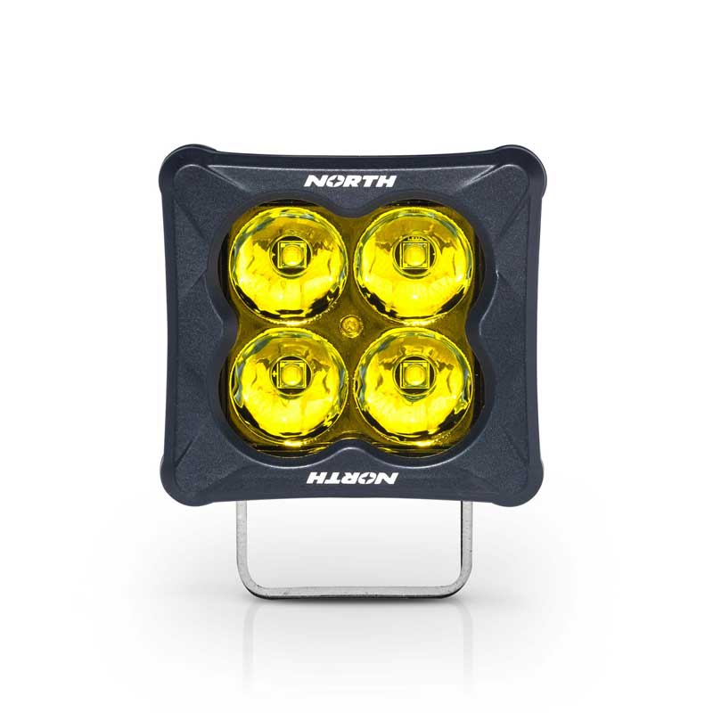 3" Cube Pod LED Lights - Spot - Amber Gold- North Lights