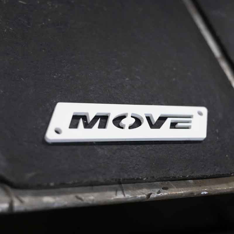 MOVE metal cutout - MOVE Bumpers