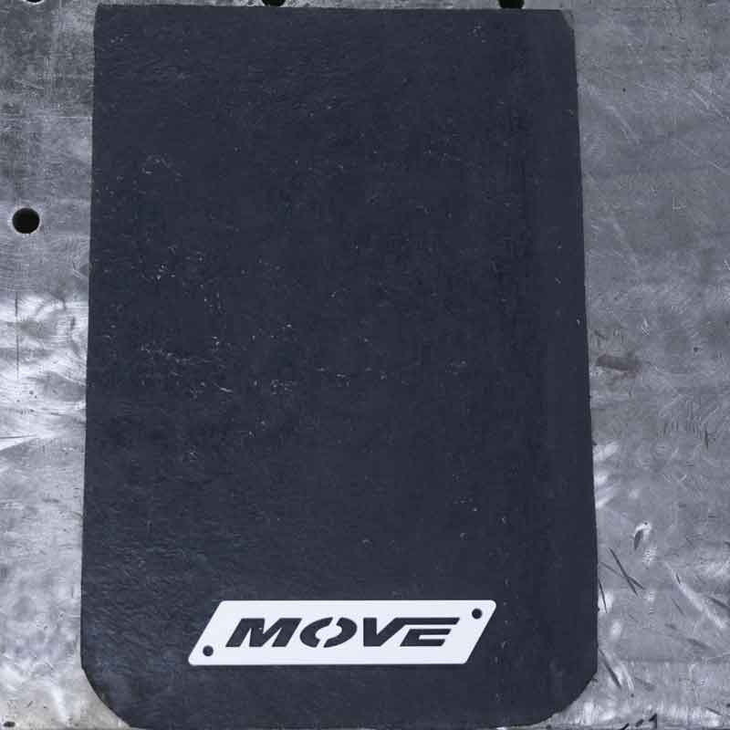 MOVE metal cutout - mud flap - MOVE Bumpers