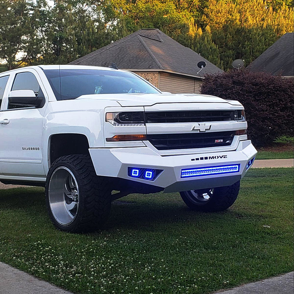 Precision Front Bumper Kit - Lightbar with lights