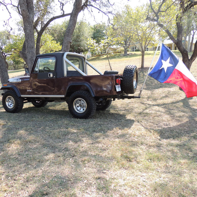 Jeep Flagpole Holder