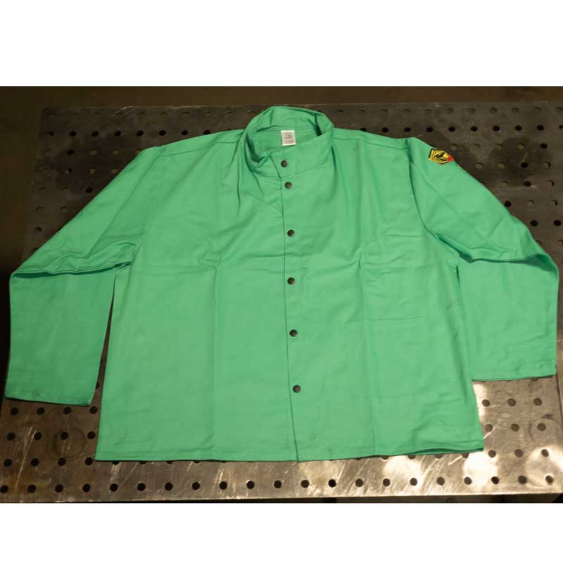 Green Welding Jacket - MOVE Bumpers