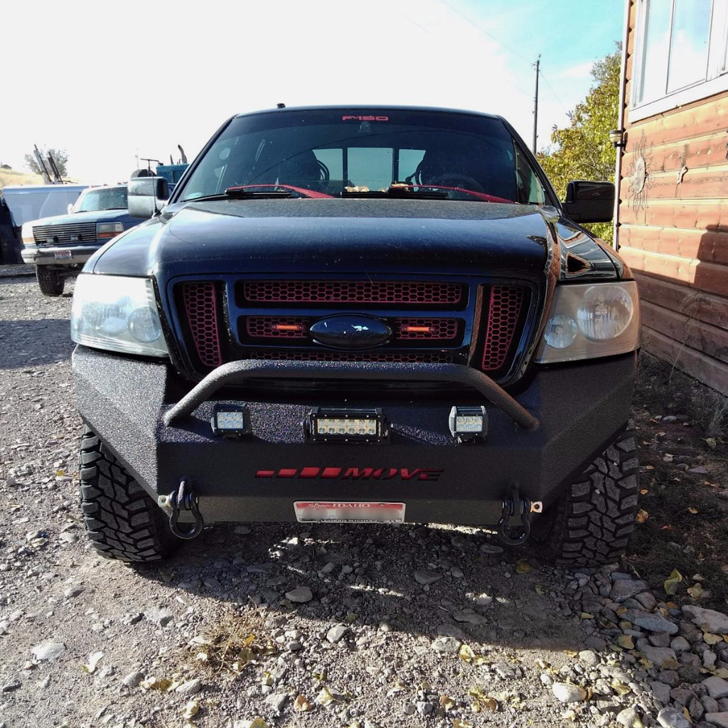 1.5&quot; Bull Bar Truck Bumper - Ford - Front - MOVE Bumpers