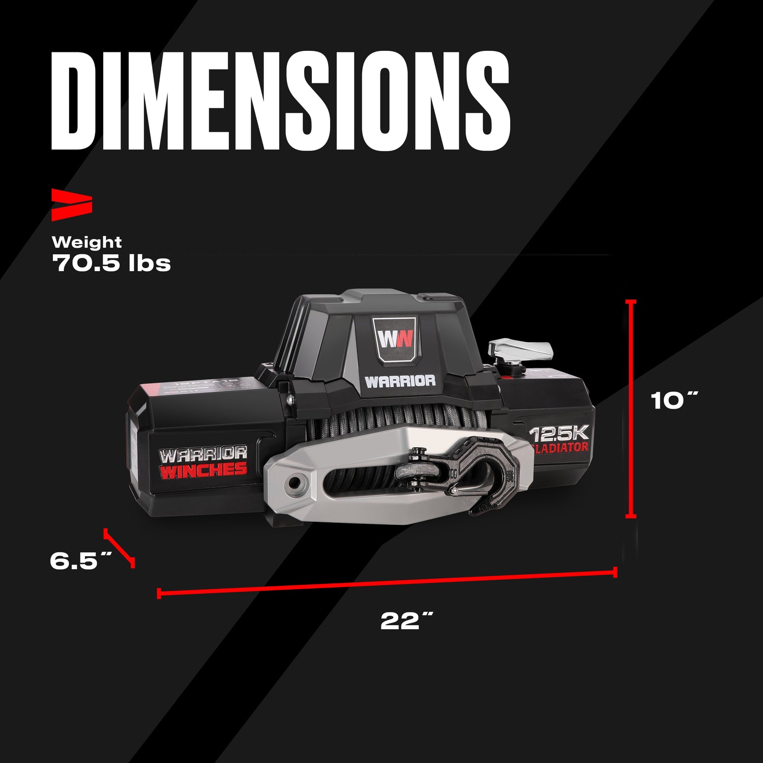 Warrior Winch - Gladiator F Type