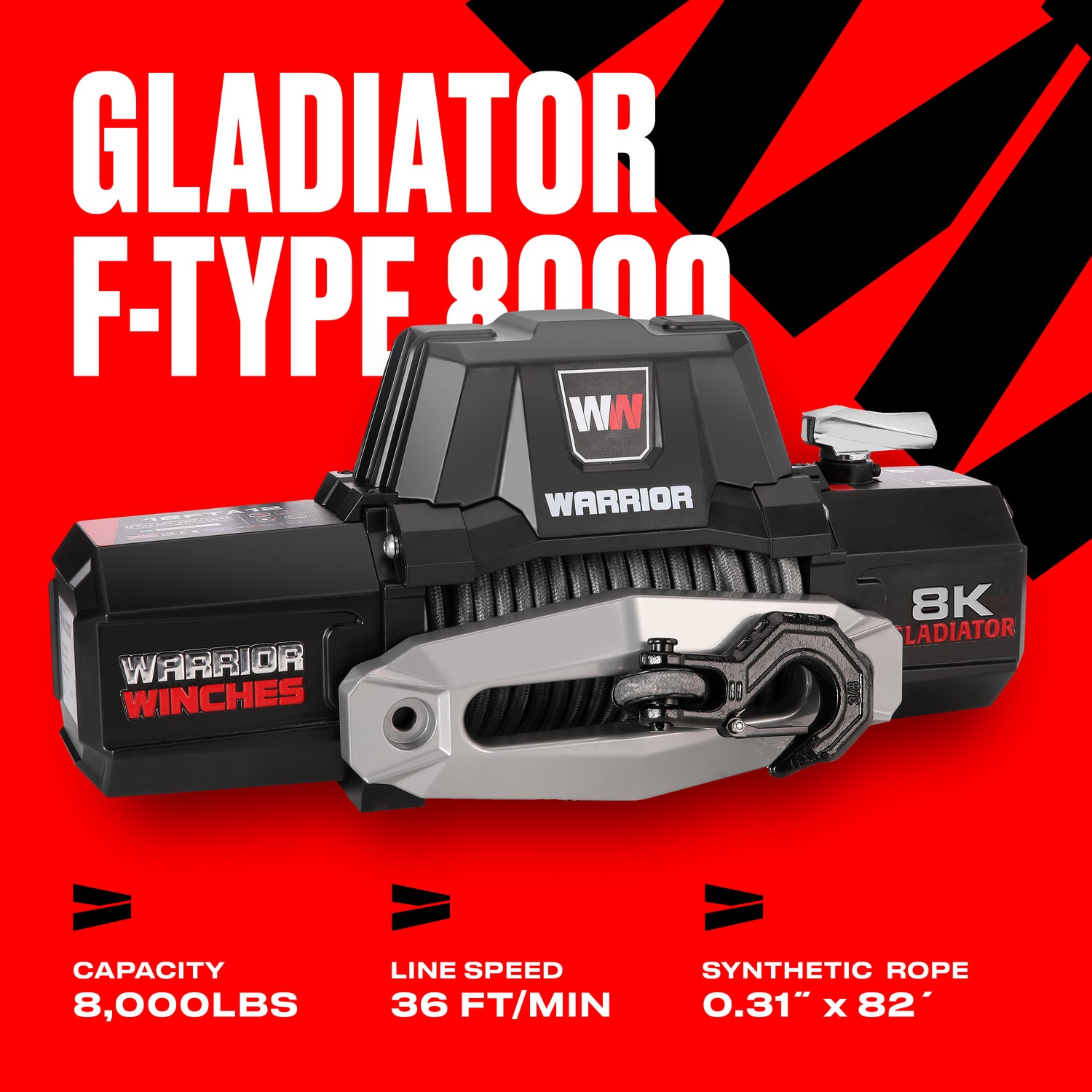 Warrior Winch - Gladiator F Type