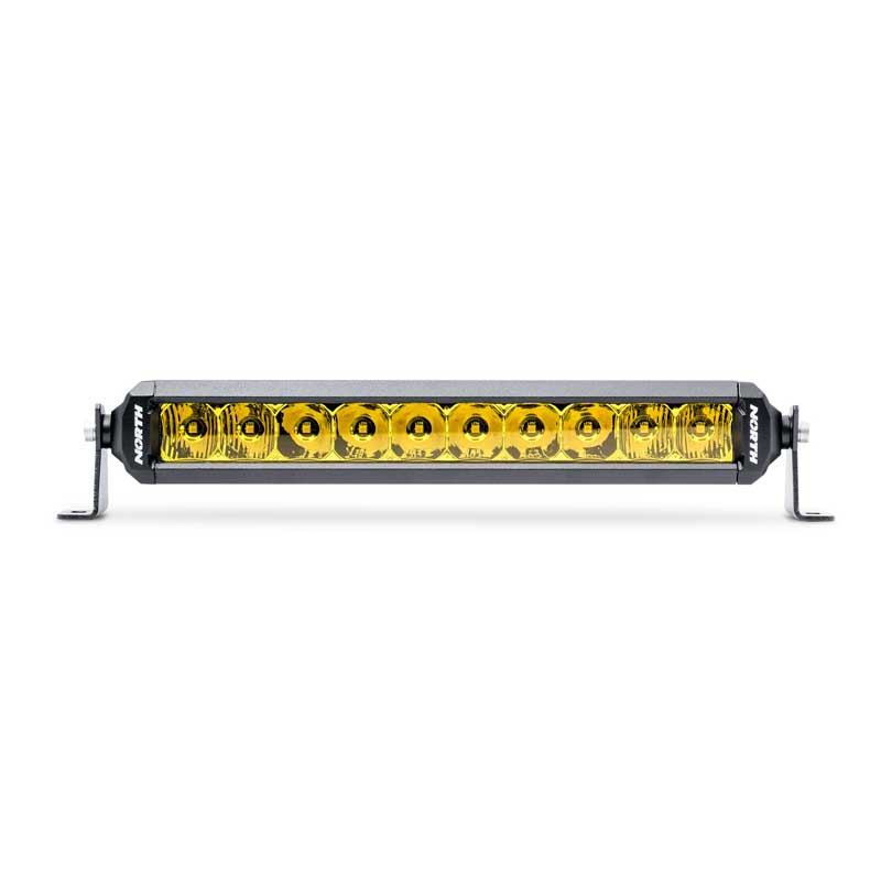 10&quot; Single Row Light Bar - Amber Gold North Lights