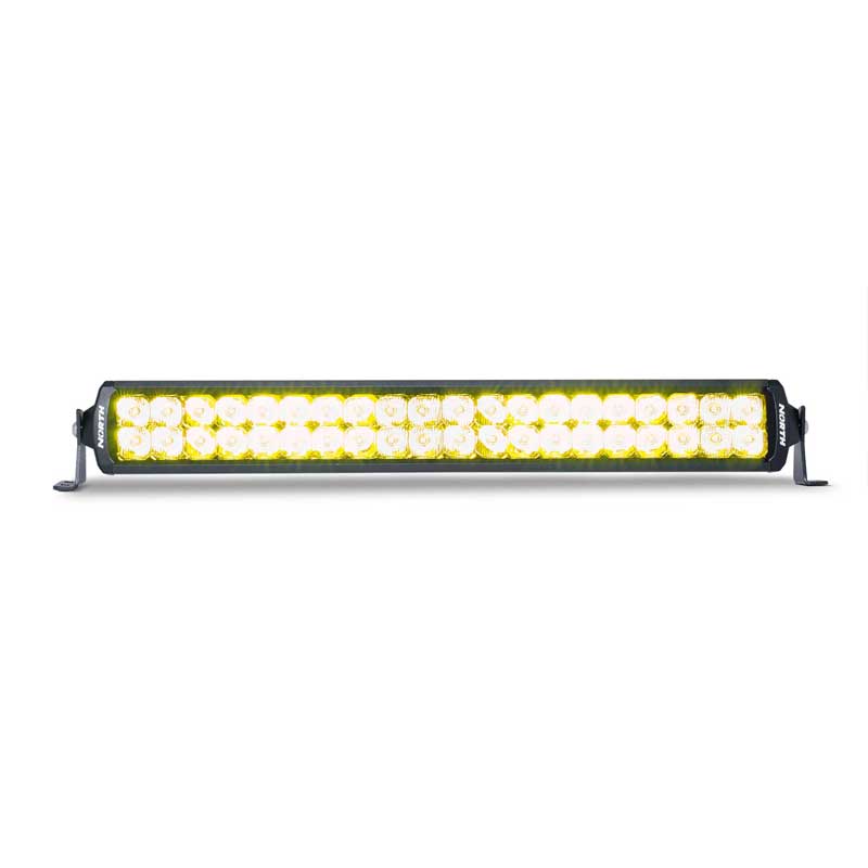 Dual Row Light Bar - Gold Amber - North Lights