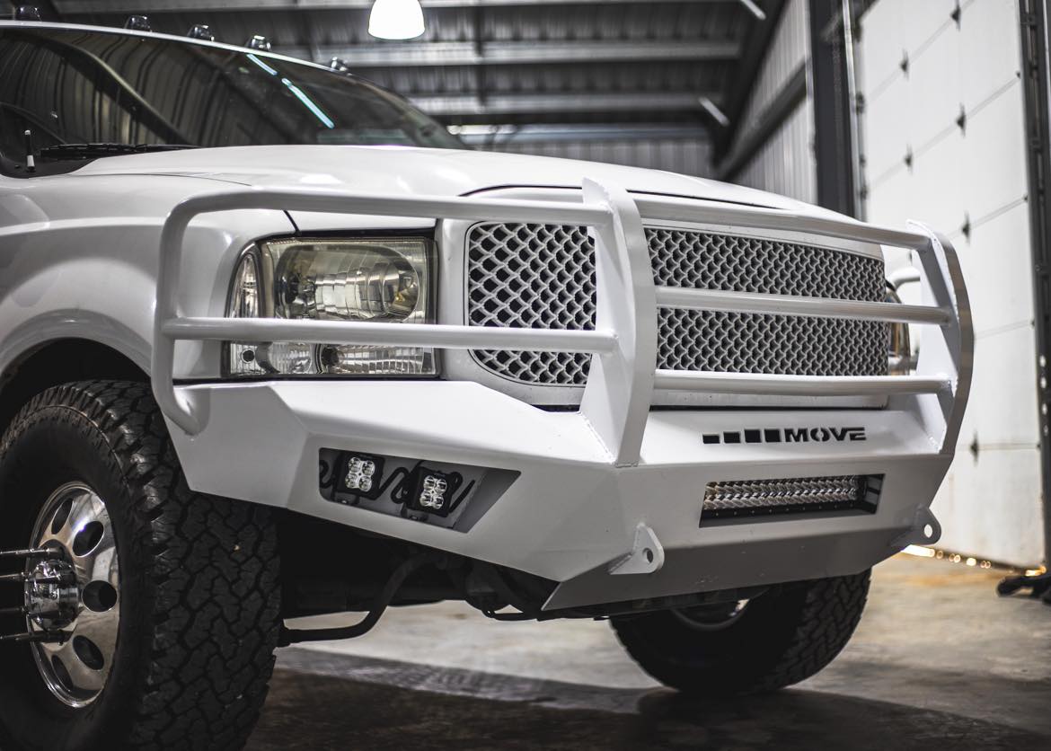 Precision Front Full Grille Truck Bumper Kit MOVE Bumpers