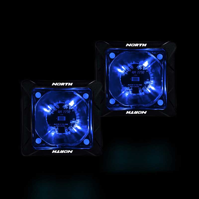 RGB Backlight Cube Pod Lights + Harness – MOVE Bumpers