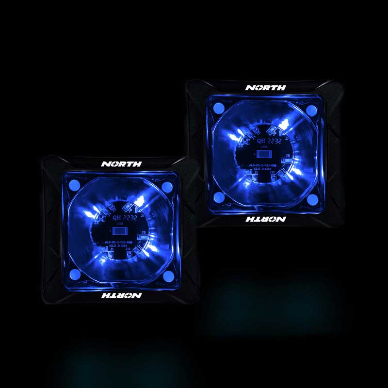 RGB Pod Lights - Blue - North Lights