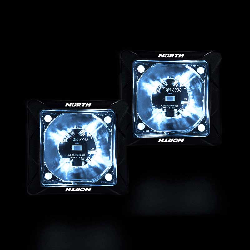 RGB Pod Lights - White- North Lights