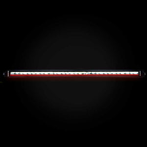 RGB-W Single Row Light Bar - Red - North Lights