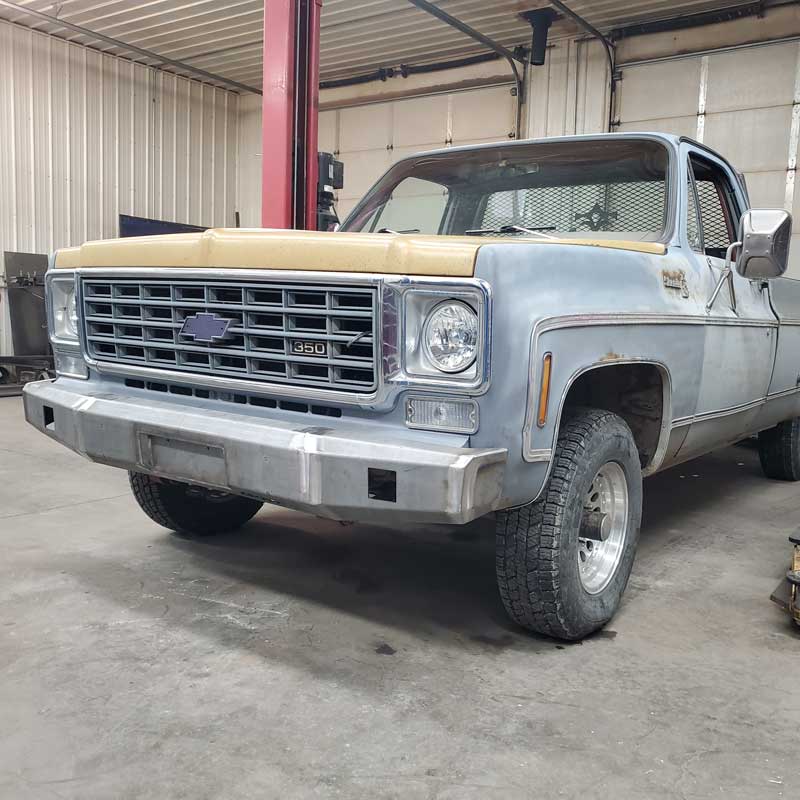 Chevy- Heritage- Tubular Sport Front Bumper Kit - Driver - MOVE Bumpers