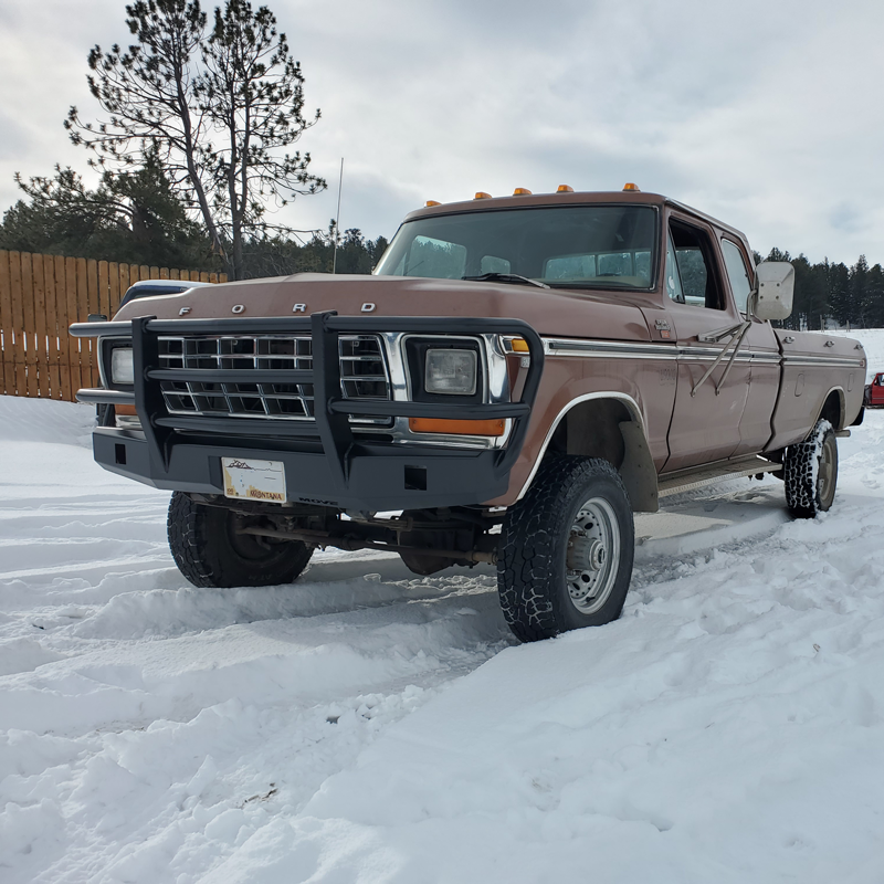 Heritage Full Grille Front Truck Bumper -Driver Side - MOVE Bumpers