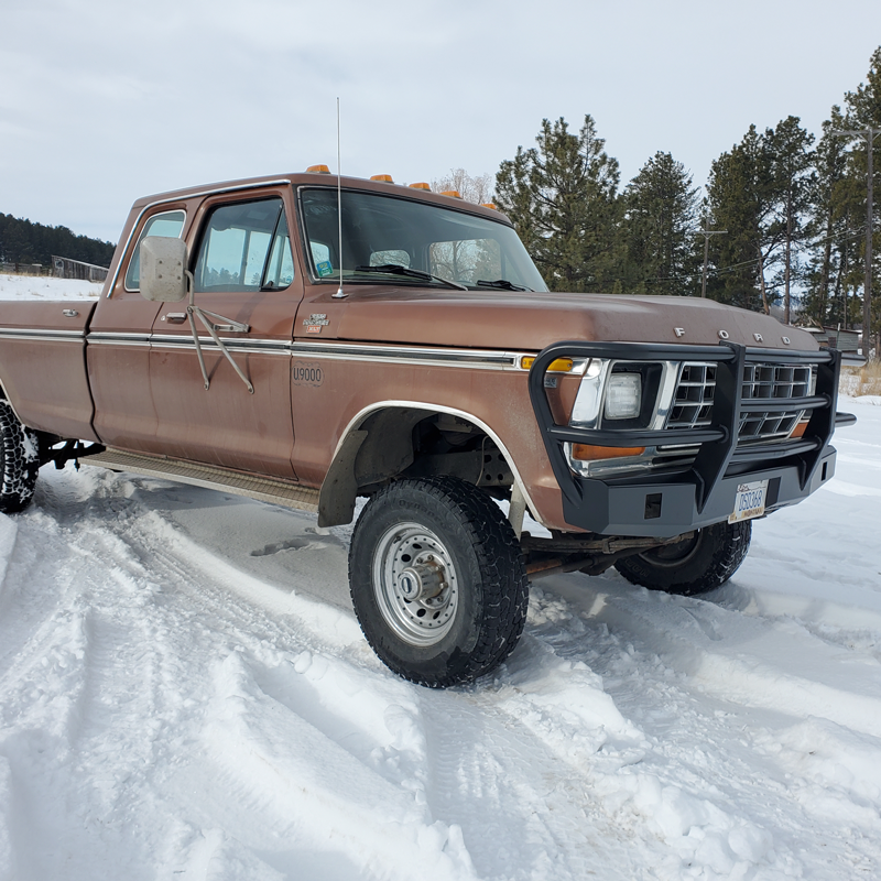 Heritage Full Grille Front Truck Bumper - Passenger Side - MOVE Bumpers