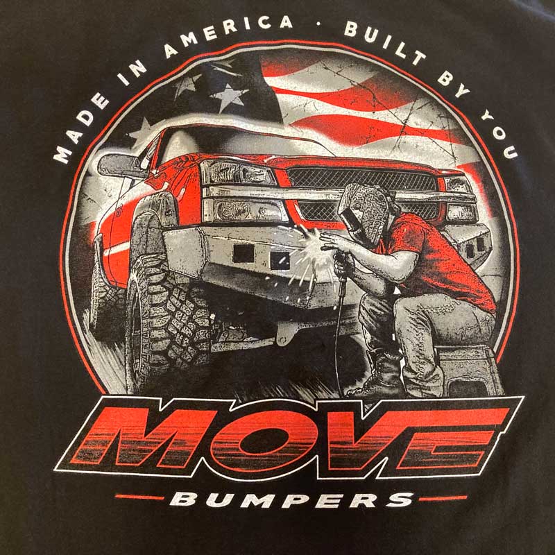 MOVE Bumpers America T-shirt