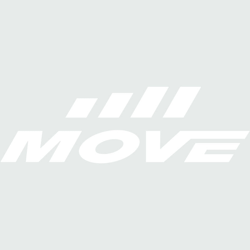 MOVE Window Sticker - White