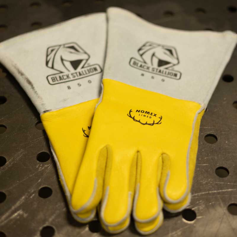 Stick Welding Gloves - MOVE Bumpers