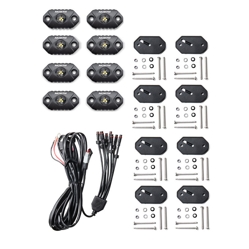 White Rock Lights - 8 Piece Set - North Lights