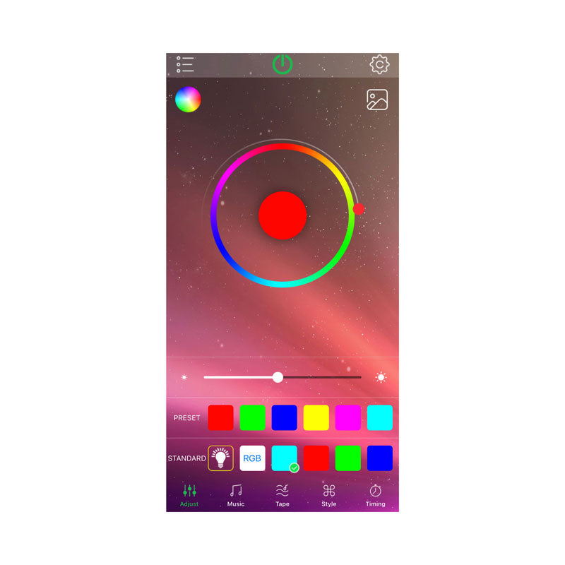 RGB Rock Light App - North Lights