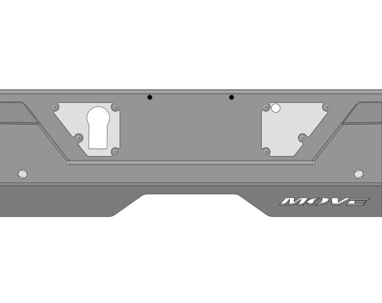 Bolt Rear Sensor Cutouts