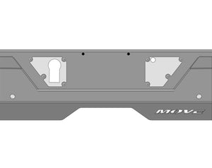 Bolt Rear Sensor Cutouts