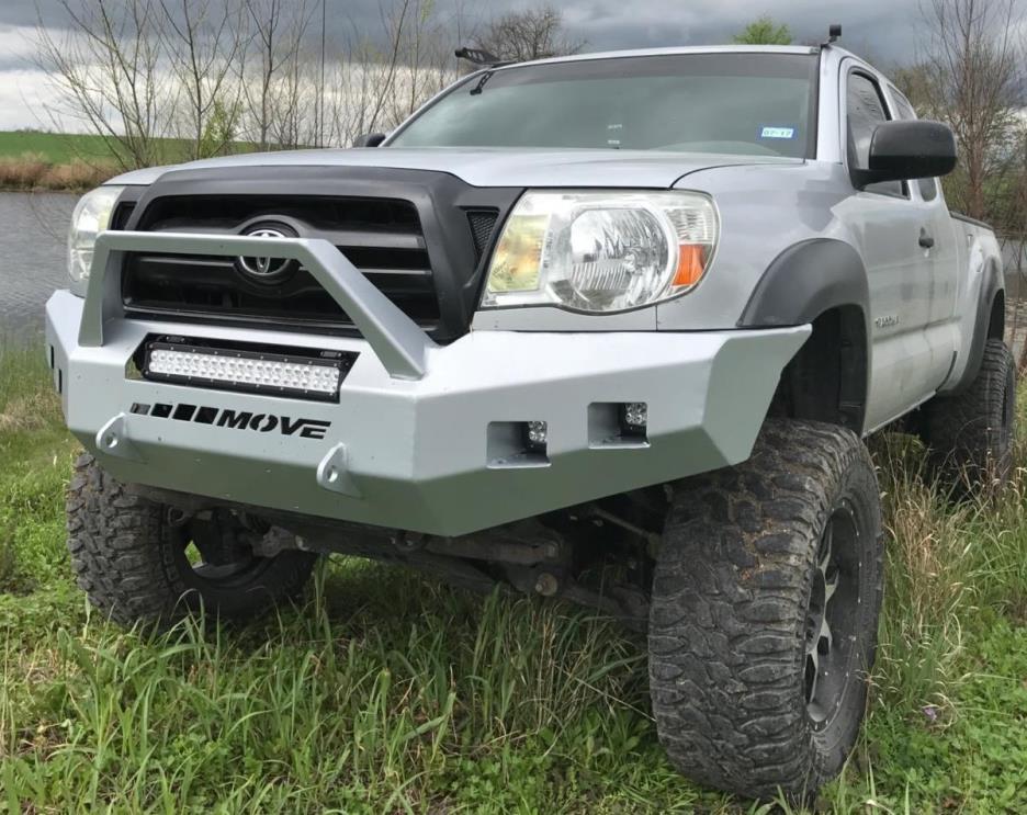 Classic Square Force Prerunner Front Bumper Kit - Toyota