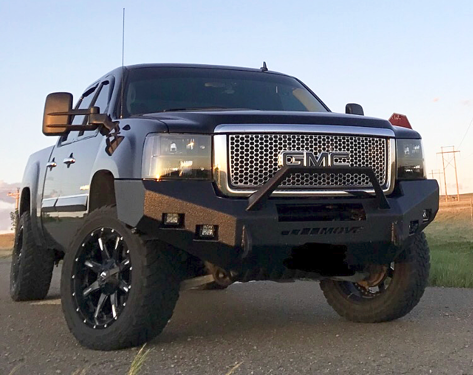 Classic Square Force Prerunner Front Bumper Kit - GMC