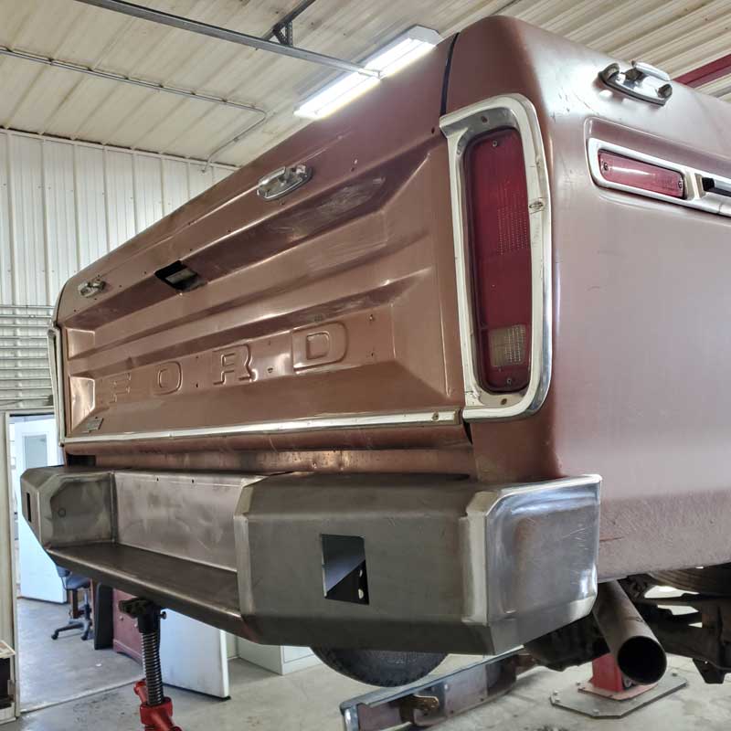 Heritage Rear Light Holes