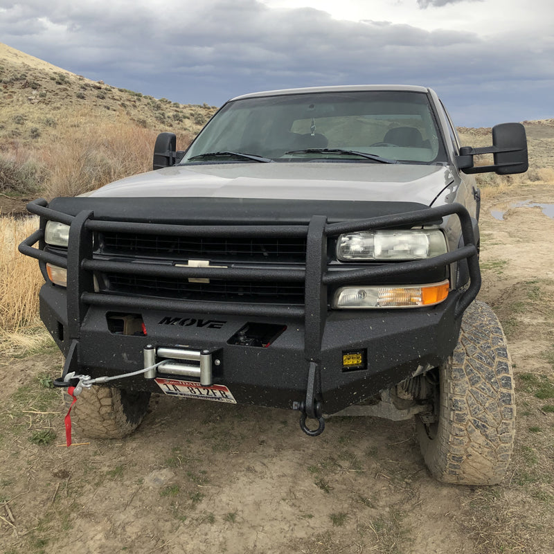 Front Bumper Kit - Full Grille - Winch - Chevy - MOVE Bumpers
