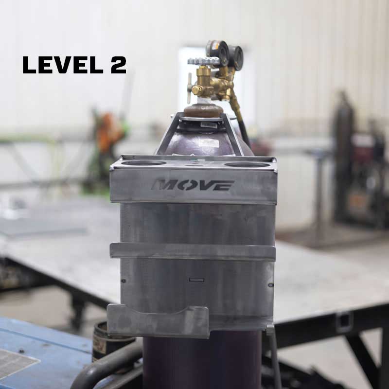 Level 2 Welding Bottle Holder - MOVE Bumpers