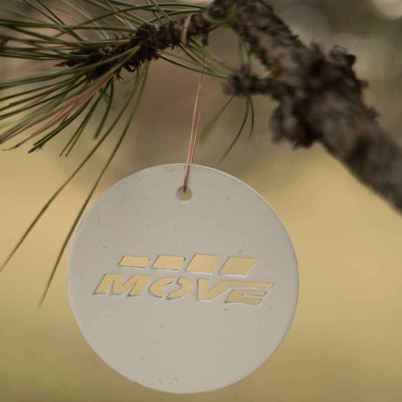 Metal Christmas Tree Ornament - MOVE Bumpers