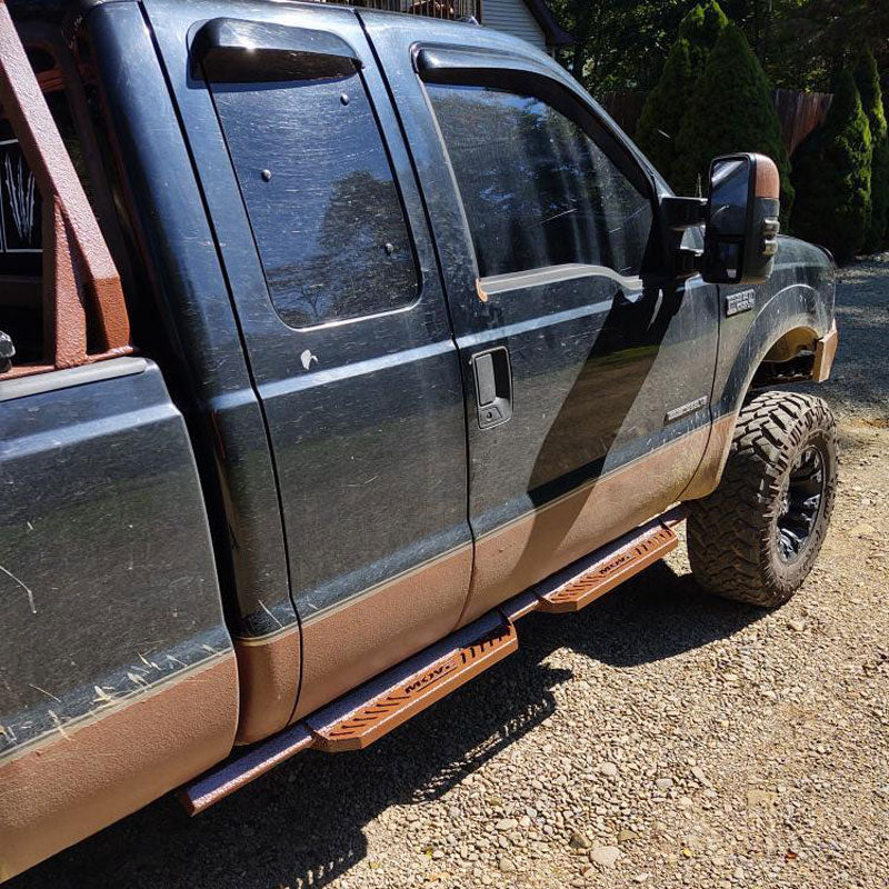 Precision WelditYourself Running Boards MOVE Bumpers