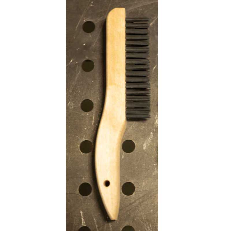 Wood Handle Wire Brush - MOVE Bumpers